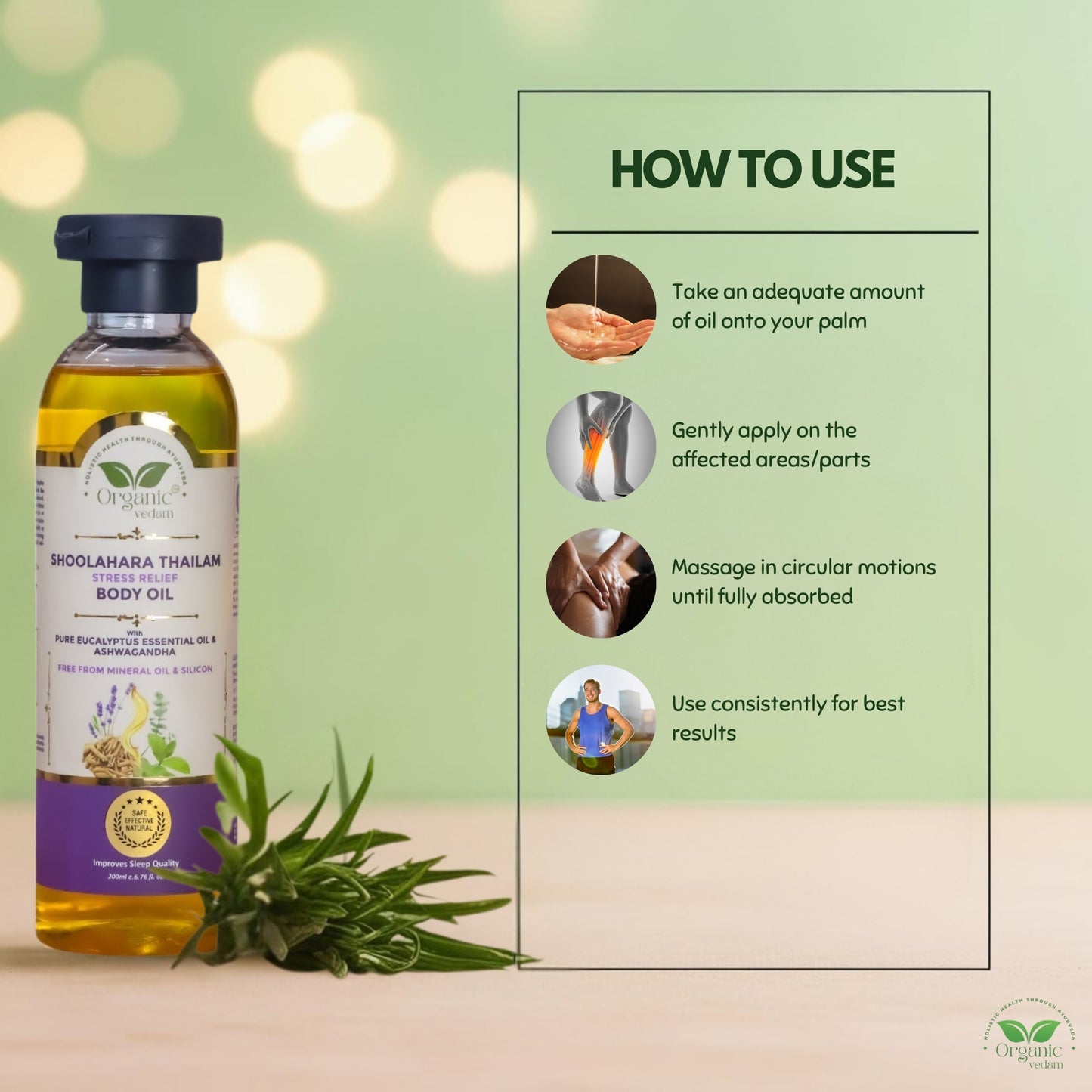 Shoolahara Thailam Stress Relief Body Oil