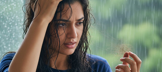 Monsoon Hair Fall: Ayurvedic Causes & Natural Solutions