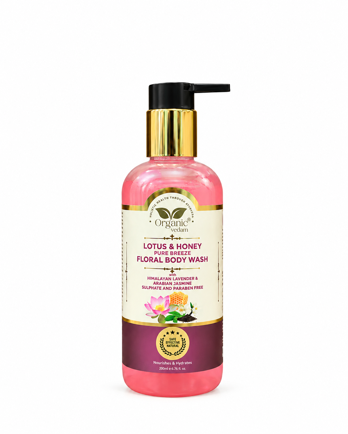 Lotus & Honey Pure Breeze Floral Body Wash