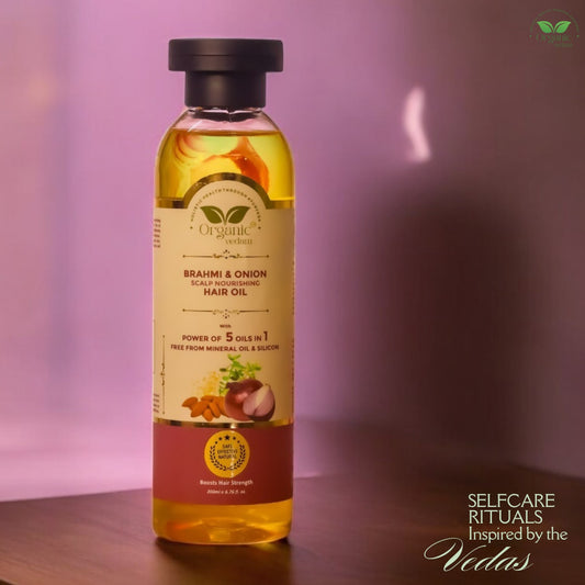 Brahmi & Onion Scalp Nourishing Hair Oil - 200 ml