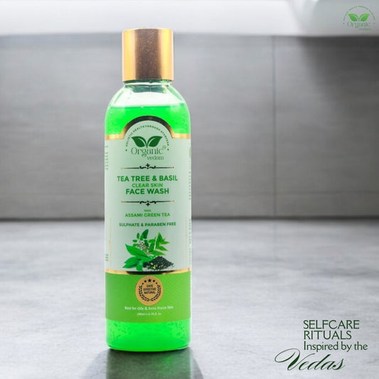 Tea Tree & Basil Clear Skin Face Wash - 200 ml