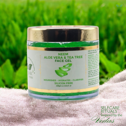 Neem Aloe Vera & Tea Tree Face Gel - 100 gm