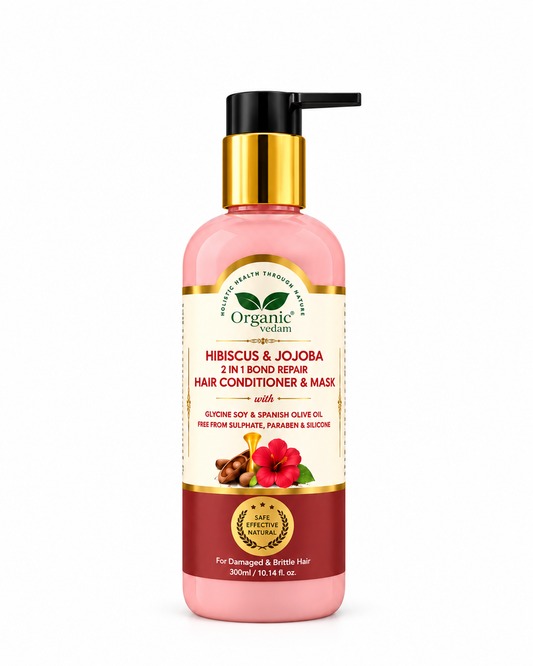 Hibiscus & Jojoba 2 in 1 Bond Repair Hair Conditioner & Mask