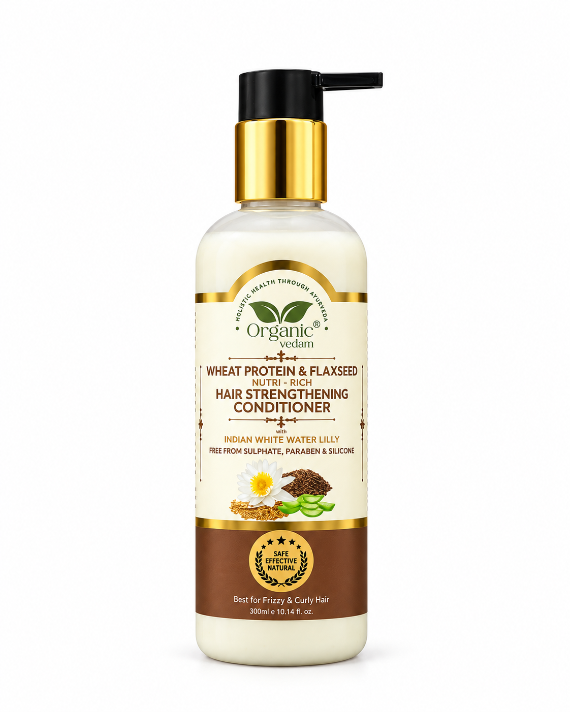 Wheat Protein & Flaxseed Nutri-Rich Hair Strengthening Conditioner - 300 ml