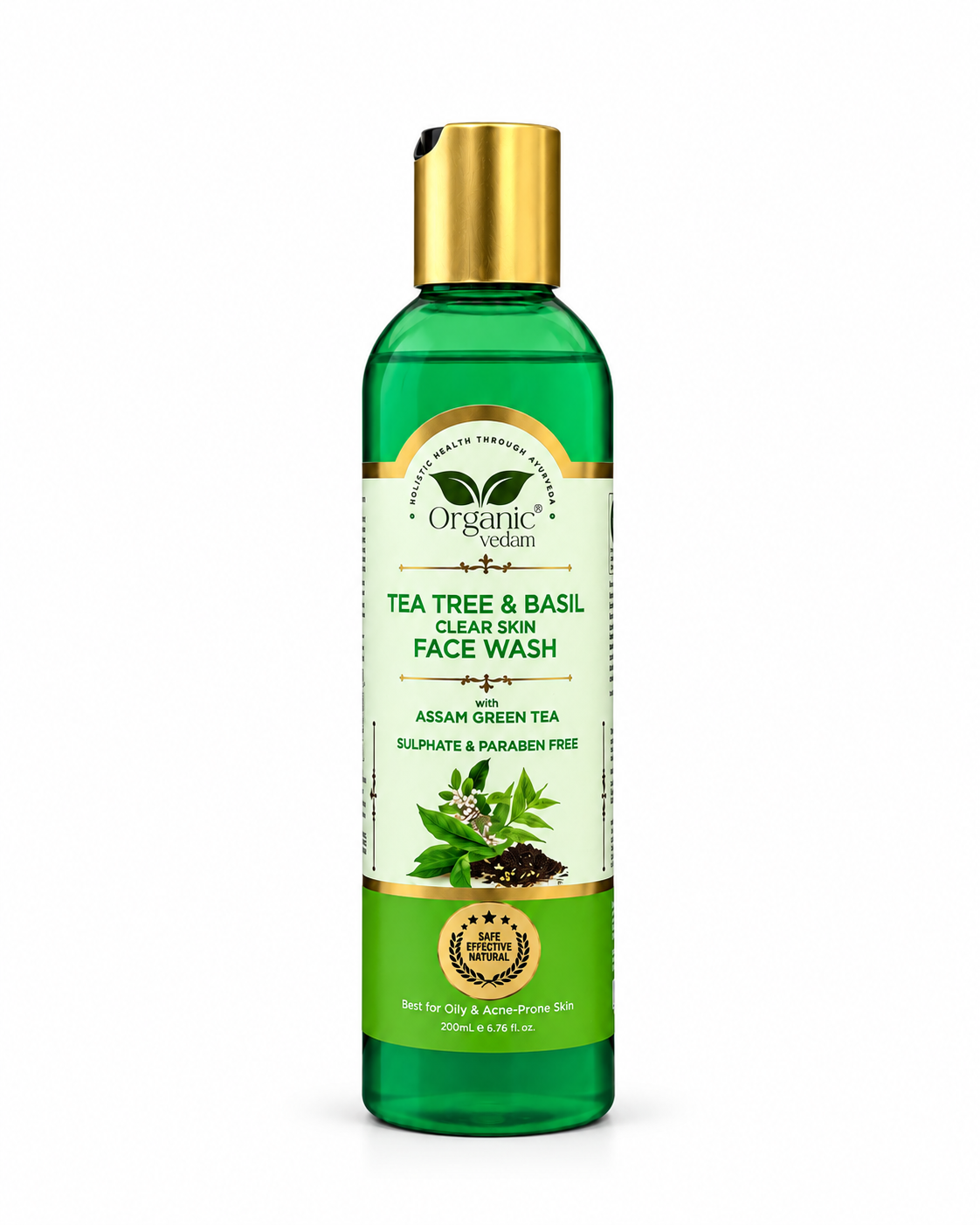 Tea Tree & Basil Clear Skin Face Wash - 200 ml