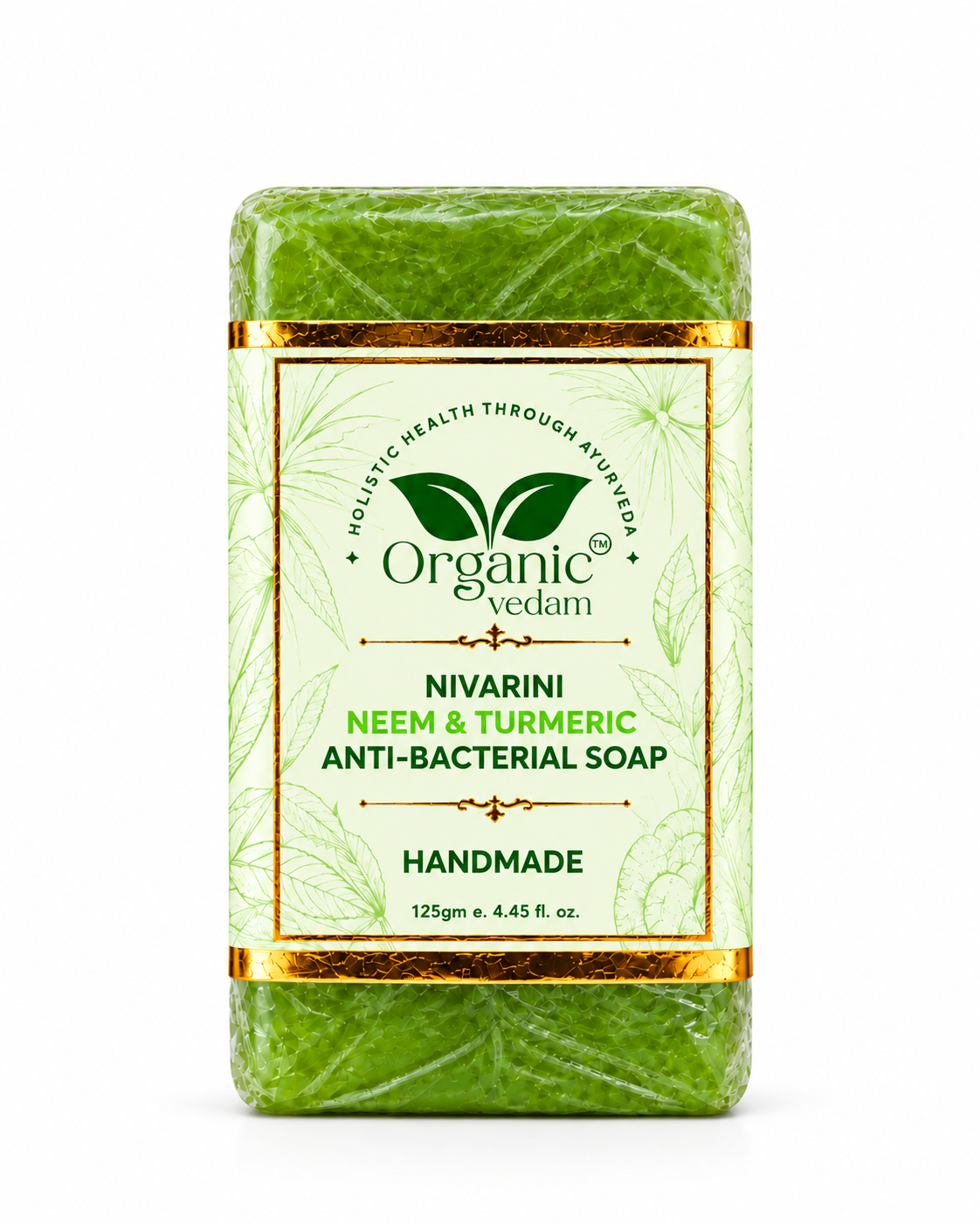 Nivarini Neem & Turmeric Anti-Bacterial Soap - 125 gm
